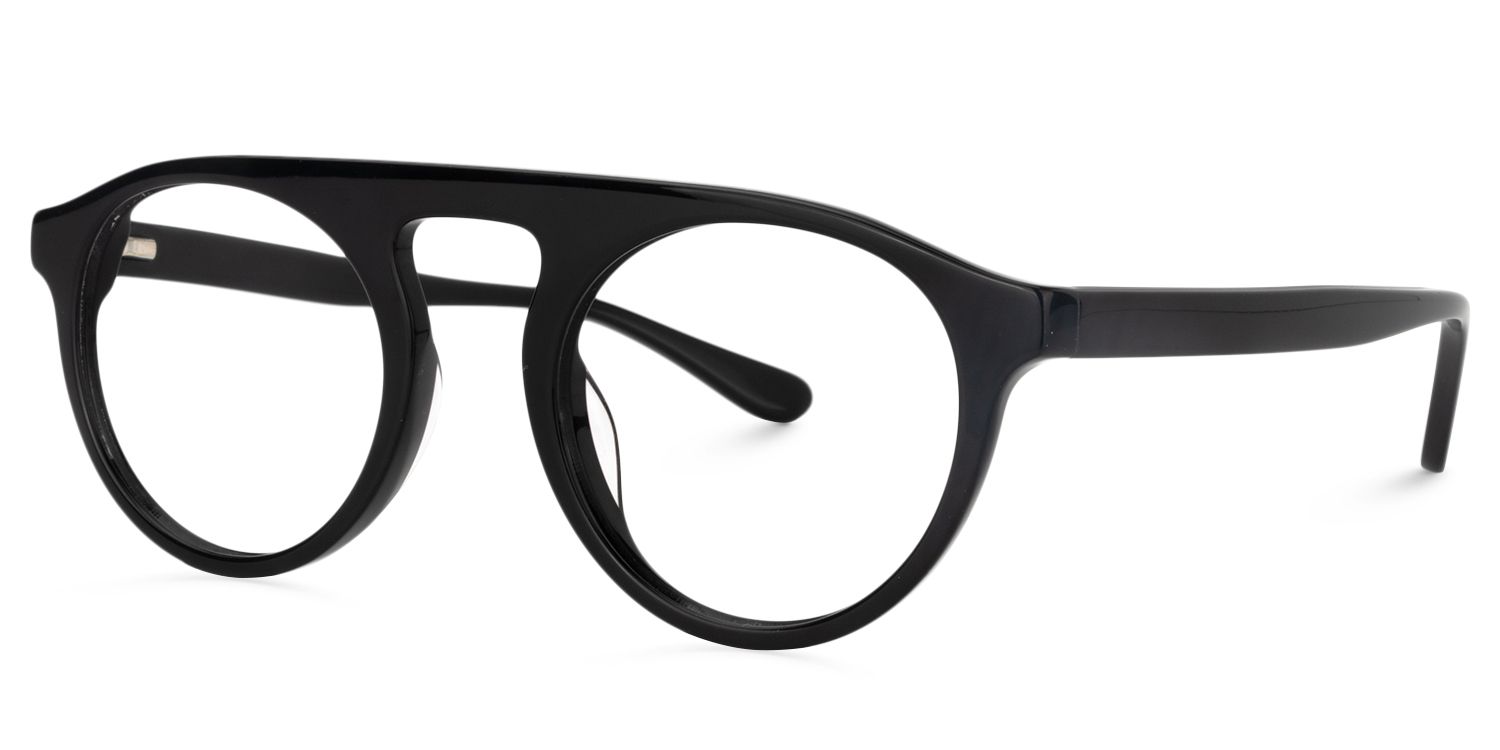 Round Black Glasses | Zeelool Glasses2