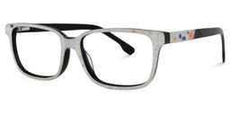 Charla Rectangle Gray Glasses3