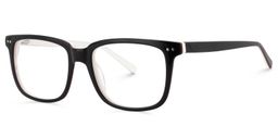 Chevalier Rectangle Black Glasses2