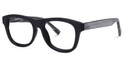 Chip Square Black Glasses2