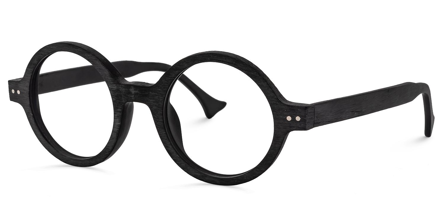 Round Black Glasses | Zeelool Glasses2
