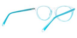 Snacky Round Blue Glasses3