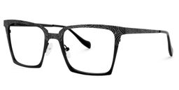 Clare Square Black Glasses3