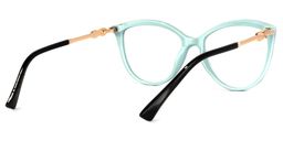 Omari Cateye Black Glasses3