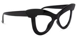 Dent Cat Eye Black Glasses2