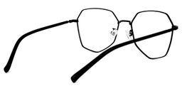 Crumpton Geometric Black Glasses3