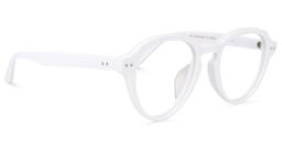Dobbs Round White Glasses2