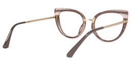 Medinas Cateye Khaki Glasses3