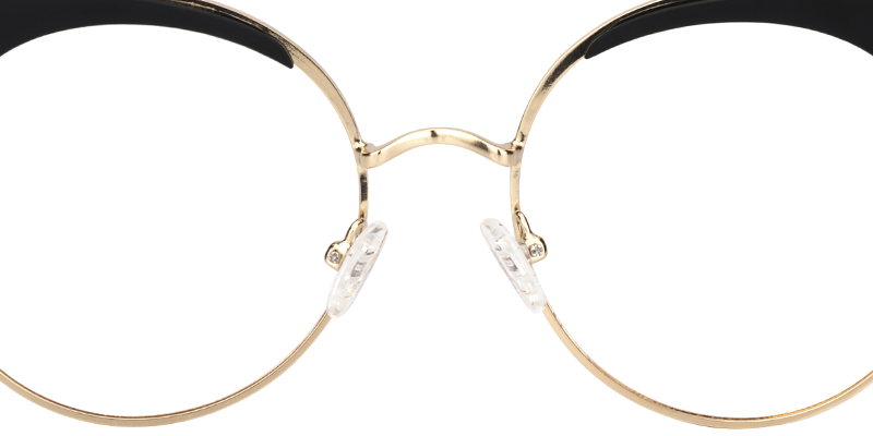 Round Browline Eyeglasses5