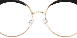 Dominic Round Browline Eyeglasses5