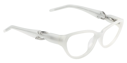 Camille Cat Eye White Glasses3