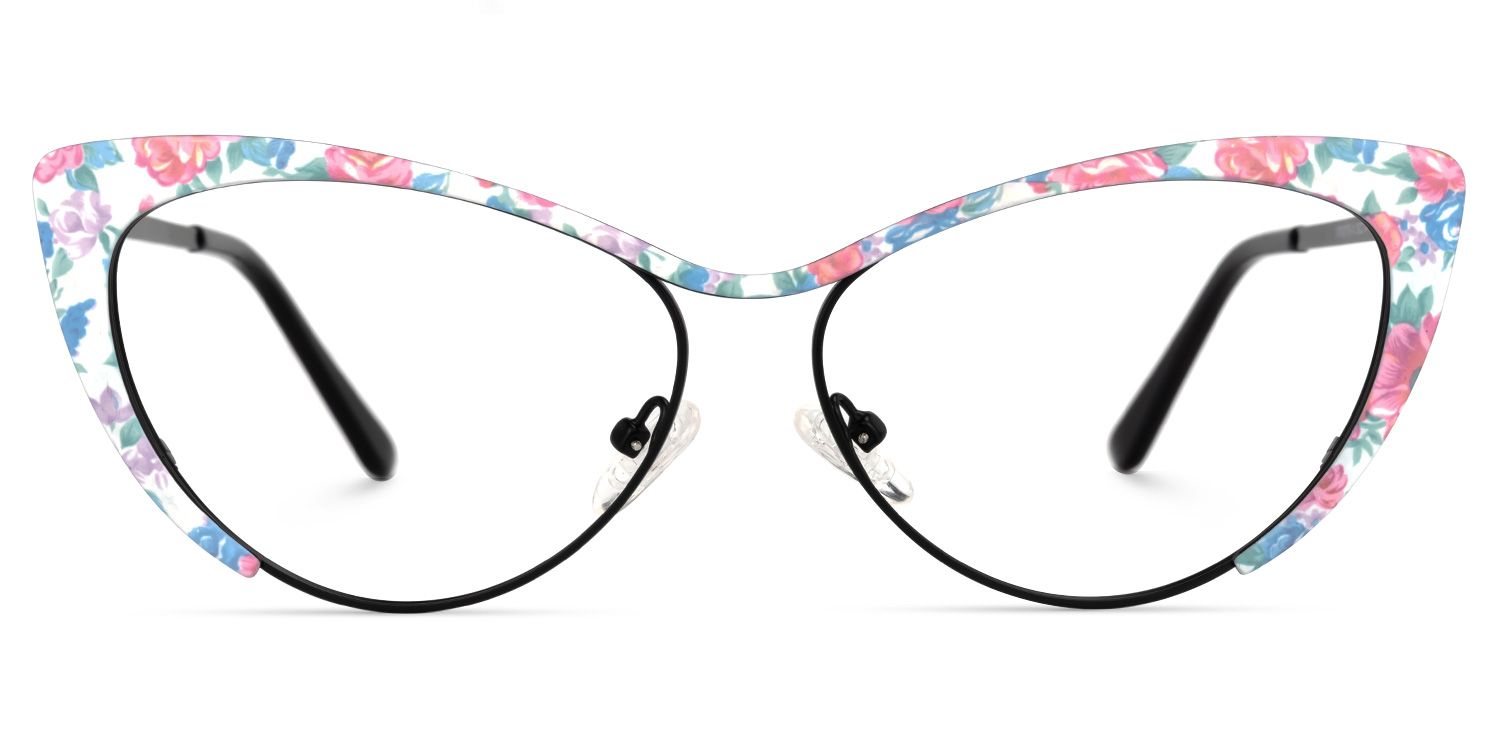 Cateye Black Glasses | Zeelool Eyeglasses0