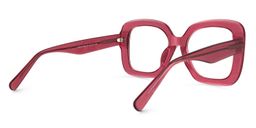 Pereira Square Red Glasses3