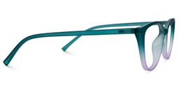 Lucy Cateye Green Glasses2