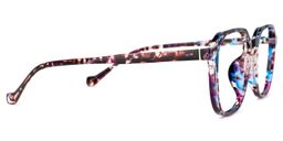 Doggett Geometric Blue-Floral Glasses2