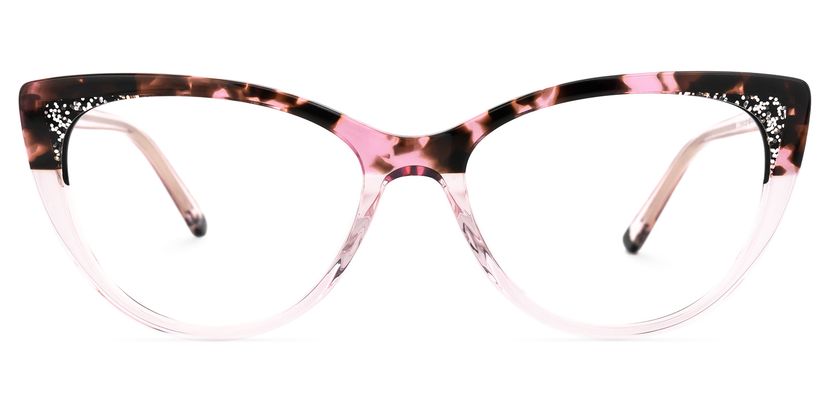 Linette Cateye Pink-Tortoise Glasses