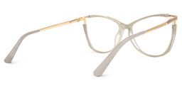 Yomary Cateye Gray Glasses3