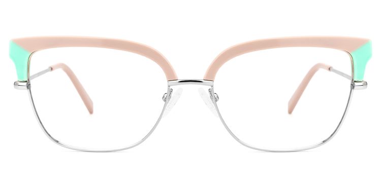 Marcsa Browline Dusty-Pink Glasses