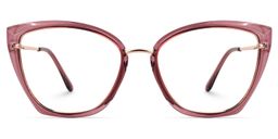 Montalvo Cateye Pink Glasses0