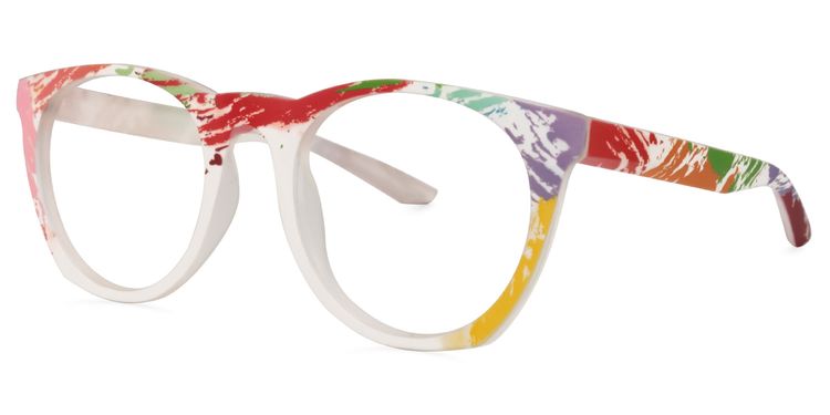 Edmary Round Multicolor Glasses