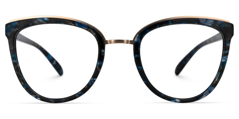 Keyshla Cateye Blue-Tortoise Glasses