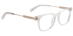 Charlie Rectangle Clear Glasses4