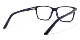 Eddy Rectangle Dark Blue Glasses4