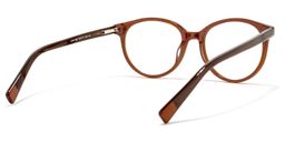 Emanuel Round Red-Brown Glasses4