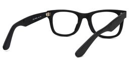 Ernie Square Black Glasses4