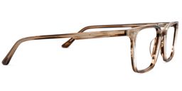 Julimarie Square Brown Glasses2