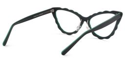Farley Cateye Green Glasses4