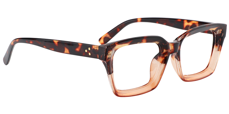 Rectangle Tortoise Reading Glasses | Zeelool Reading Glasses3