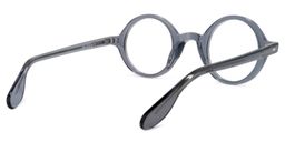 Forbes Round Dark-Grey Glasses4