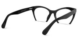 Christine Cat Eye Black Glasses4
