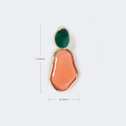 Stylish Heart Shape Gold Earrings4