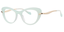 Beatty Cateye Light Green Glasses2