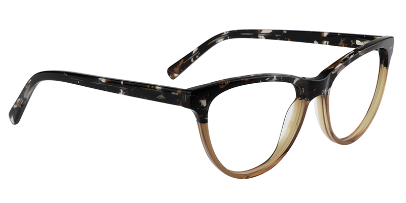 Cateye Brown Glasses | Zeelool Eyeglass Frames3
