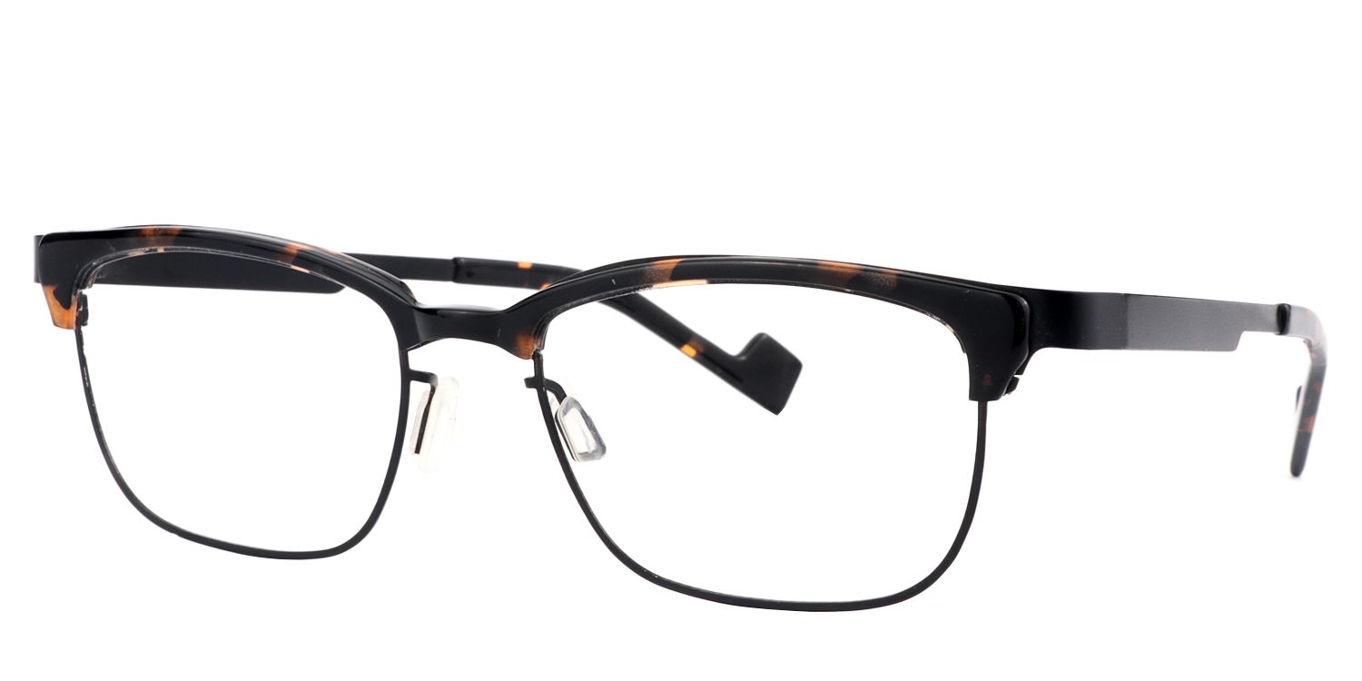 Rectangle Tortoise Glasses | Zeelool Glasses2