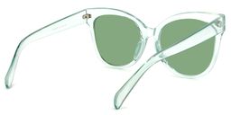 Mario Cateye Green Sunglasses4