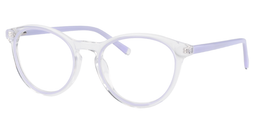 Adrienne Round Light Purple Glasses2