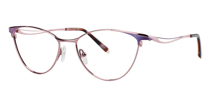 Cateye Pink Glasses2