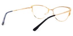 Donald Cat Eye Dark-Blue Glasses4