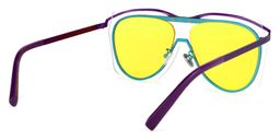 Nathalie Aviator Purple Sunglasses4