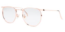 Schultz Round Gold Glasses2