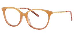 Vida Oval Orange Glasses 3