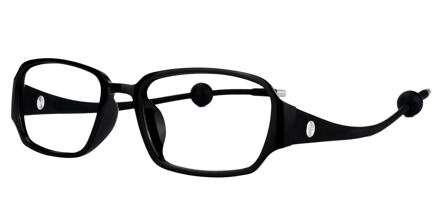 Rectangle Black Glasses | Zeelool Glasses2