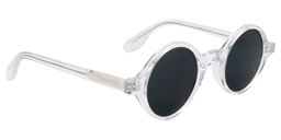 Sibyl Round Clear Sunglasses3