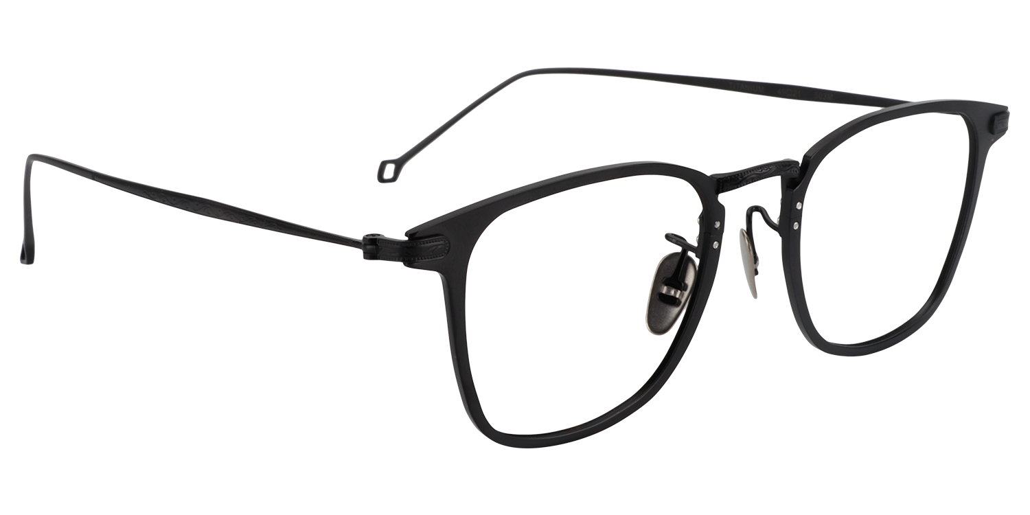 Square Black Glasses | Zeelool Glasses2