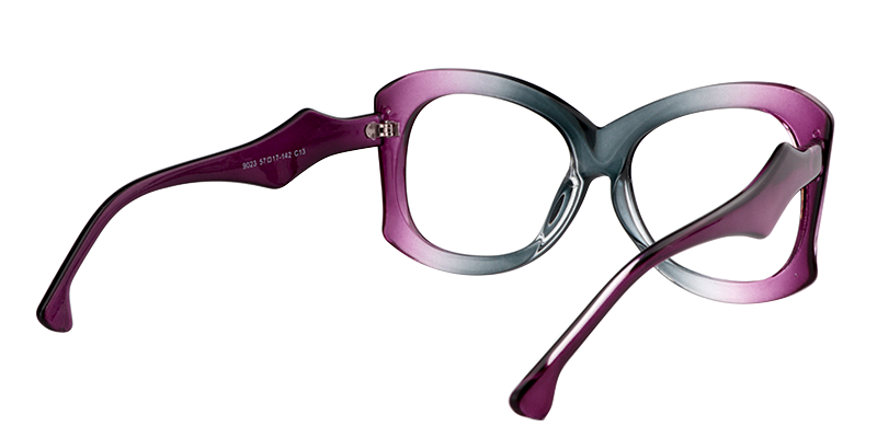 Butterfly Purple Glasses | Zeelool Eyeglasses Online5