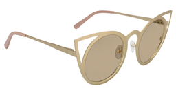 Atwood Cat-eye Gold Sunglasses3
